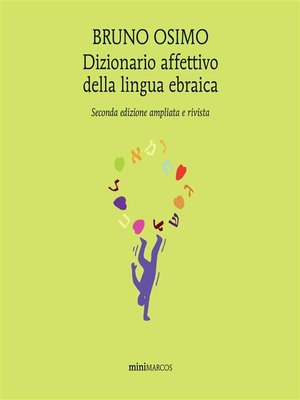 cover image of Dizionario affettivo della lingua ebraica